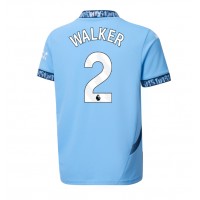 Manchester City Kyle Walker #2 Hemmatröja 2024-25 Korta ärmar